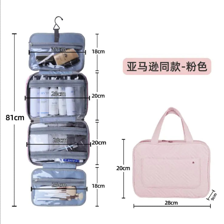 Large Waterproof Travel Toiletry Bag