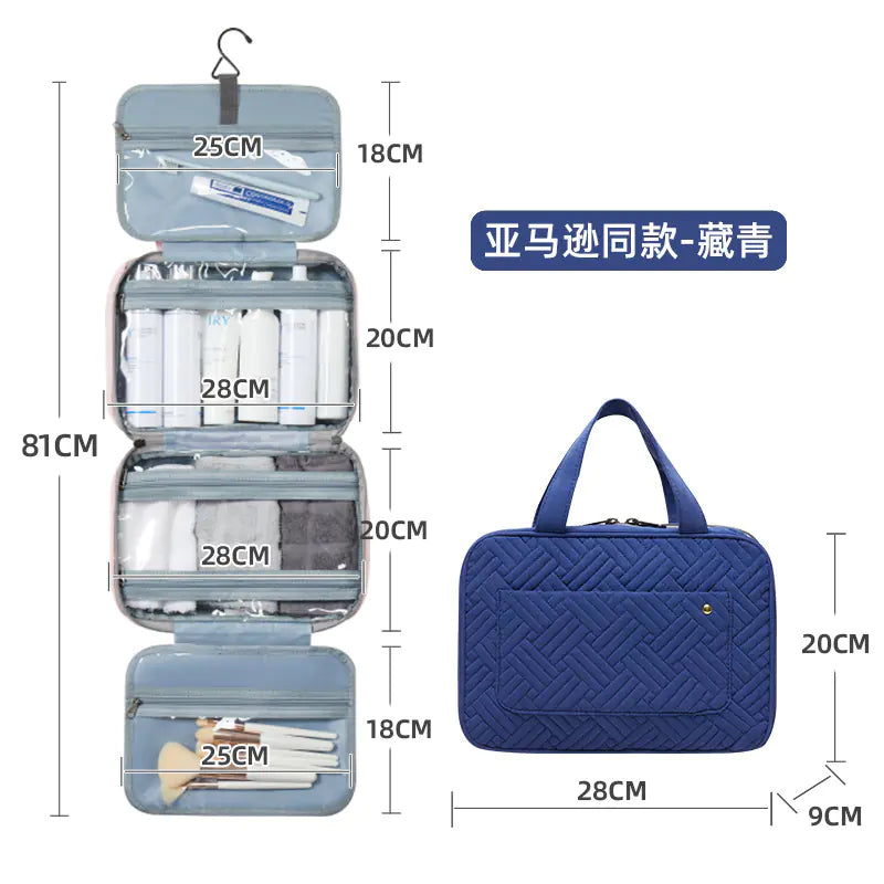 Large Waterproof Travel Toiletry Bag